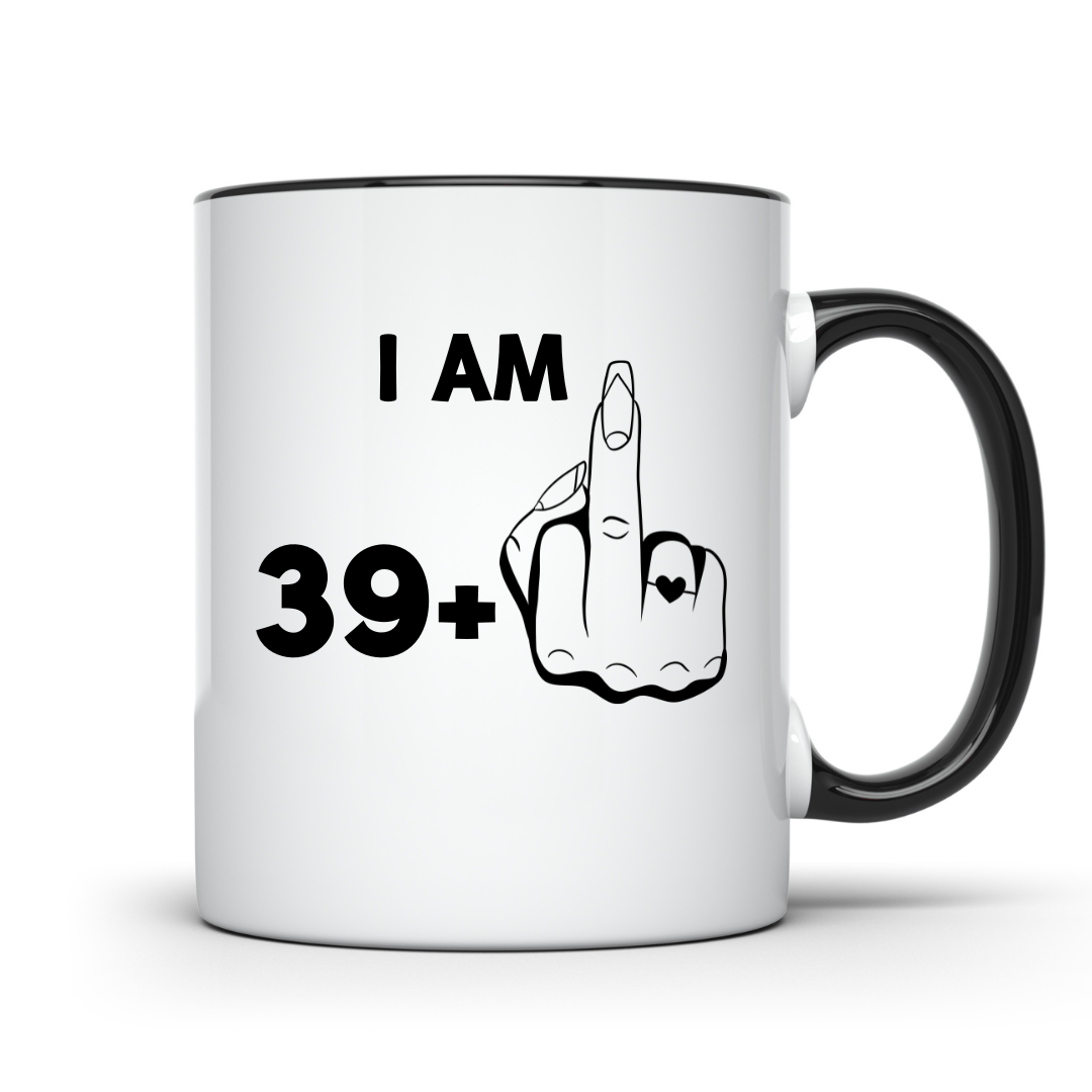 Birthday Female Middle Finger Mug - 39