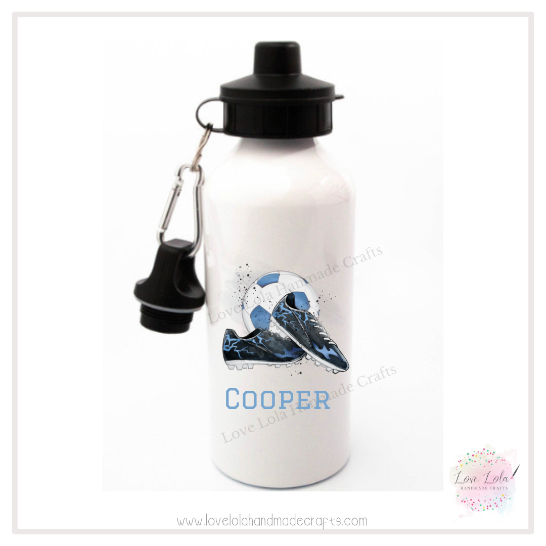 Personalised Football Bottle