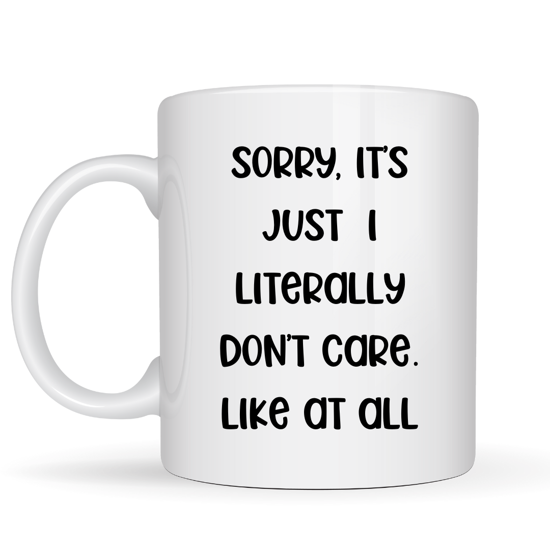 Don't Care Mug