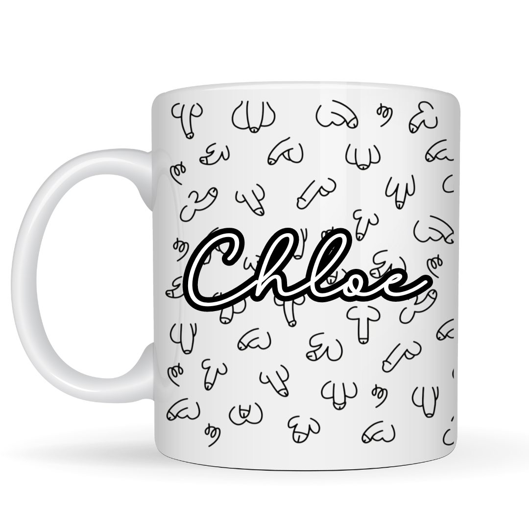 Personalised Willy Mug